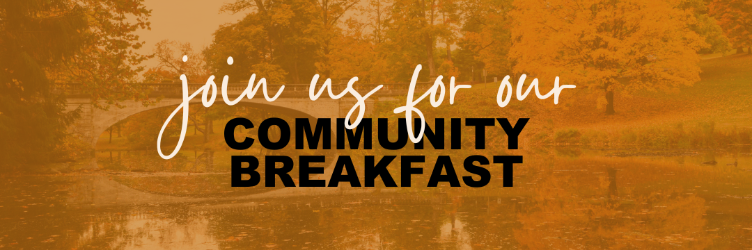 Community Breakfast Page Banner